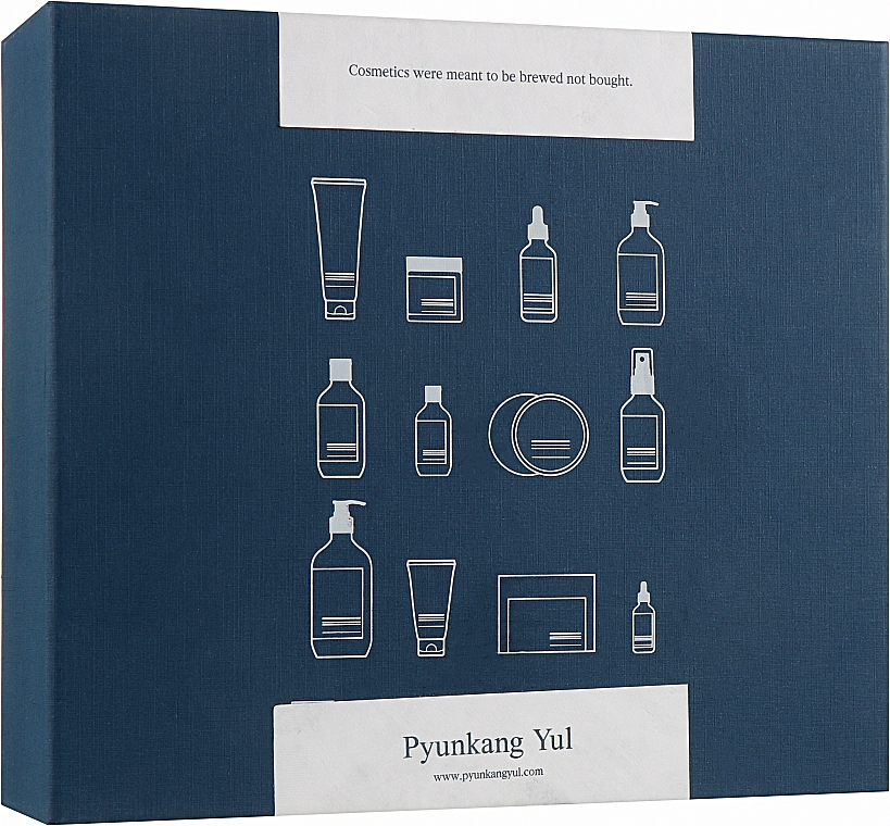 Набор - Pyunkang Yul Best Skincare Item Set (toner/200ml + serum/100ml + cr/100ml)