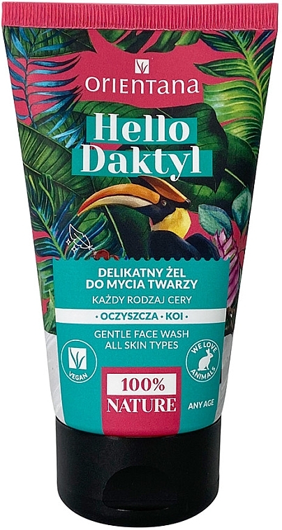 Мягкий гель для умывания - Orientana Hello Daktyl Gentle Face Wash — фото N1