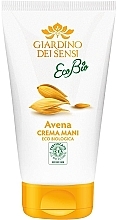 Духи, Парфюмерия, косметика Крем для рук - Giardino Dei Sensi Avena Eco Bio Hand Cream