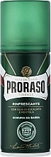 Тонізуюча піна з екстрактом евкаліпта і ментолом для гоління - Proraso Green Line Refreshing Shaving Foam — фото N1