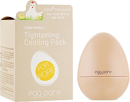 Духи, Парфюмерия, косметика Маска очищающая и сужающая поры - Tony Moly Egg Pore Tightening Cooling Pack