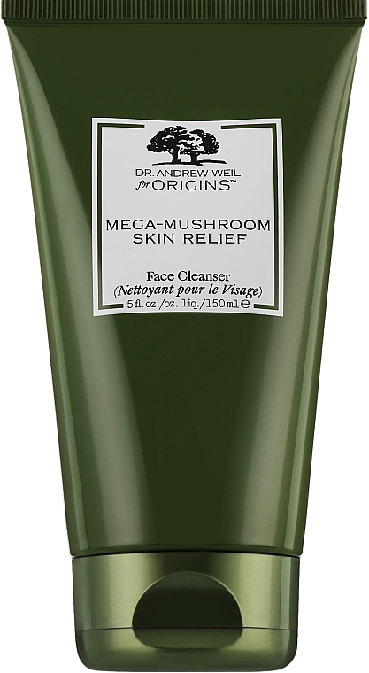 Очень нежное очищающее молочко для чувствительной кожи - Origins Dr. Andrew Weil Mega Mushroom Skin Relief Face Cleanser — фото N1