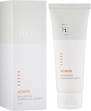 Легкий крем для обличчя з пробіотичним комплексом і амінокислотами - Holy Land Cosmetics Acnox Balancing Hydratant Cream — фото N2