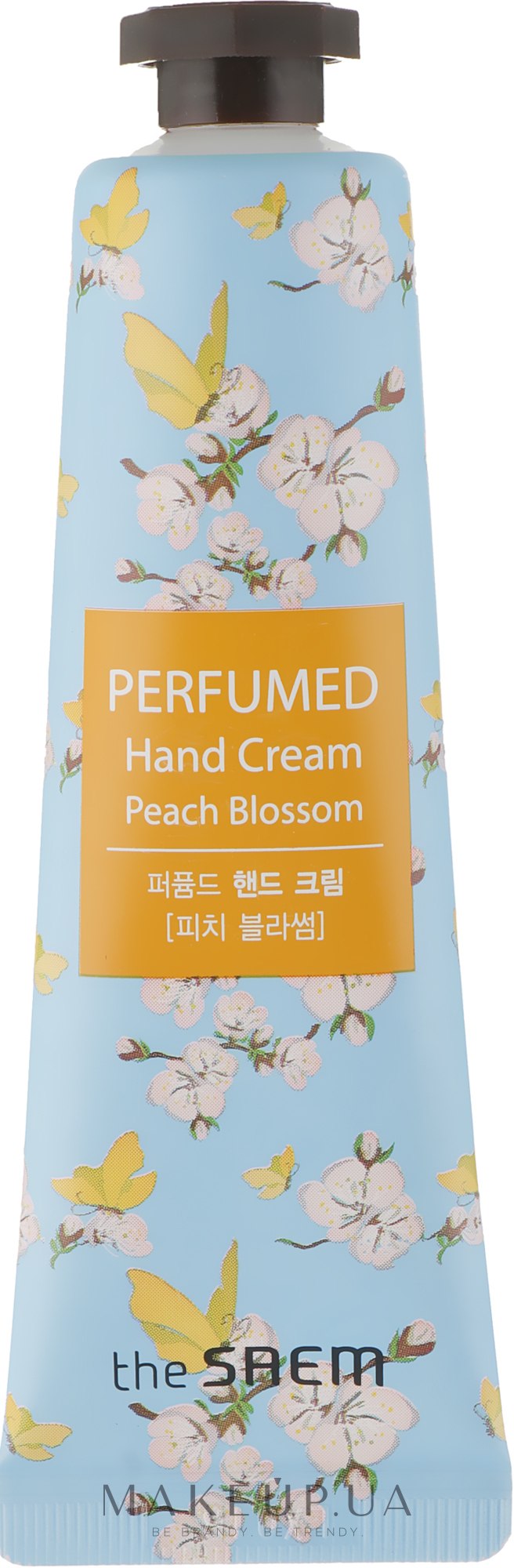 Крем для рук парфюмированный "Цветы персика" - The Saem Perfumed Peach Blossom Hand Cream — фото 30ml