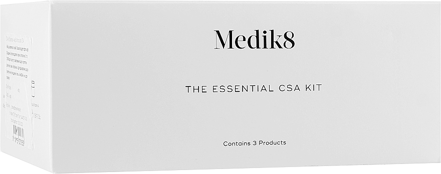 Набор - Medik8 The Essential CSA Kit (f/gel/40ml + f/d/cr/40ml + n/f/cr/50ml) — фото N1