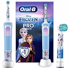 Парфумерія, косметика Електрична зубна щітка - Oral-B Braun Vitality Pro Kids 3+ Frozen
