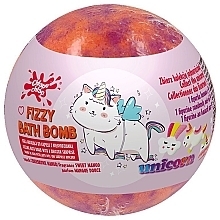 Бомбочка для ванны - Chlapu Chlap Fizzy Unicorn Bath Bomb Sweet Mango — фото N1