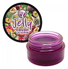 Парфумерія, косметика Скраб для губ - W7 Jelly Crush Lip Scrub Passion Fruit Punch