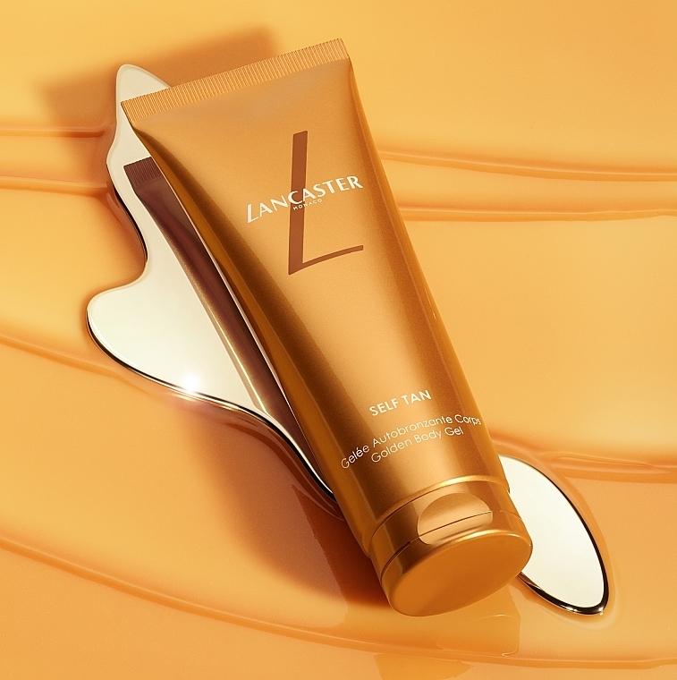 Гель-автобронзант з ефектом сяйва для тіла - Lancaster Self Tan Golden Body Gel — фото N3