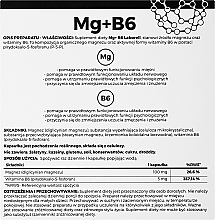 Пищевая добавка "Mg + B6", в капсулах - Laborell — фото N2