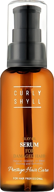 Сироватка для волосся з протеїнами шовку - Curly Shyll Silky Oil Serum — фото N6