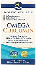 Харчова добавка "Омега з куркуміном" - Nordic Naturals Omega With Curcumin — фото N1