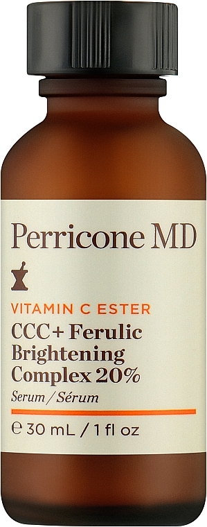Сироватка для обличчя "Феруловий комплекс" - Perricone MD Vitamin С Ester CCC + Ferulic Brightening Complex 20% — фото N6