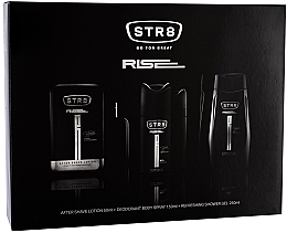 Парфумерія, косметика STR8 Rise - Набір (ash/lot/50ml + deo/150ml + sh/gel/250ml)