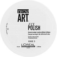 Гель-воск для предоставления текстуры на коротких волосах - L'Oreal Professionnel Tecni.Art Fix Polish Gel-Wax — фото N1