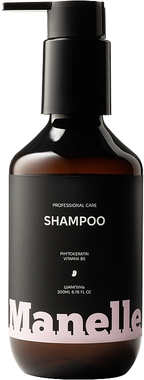 Шампунь безсульфатный - Manelle Professional Care Phytokeratin Vitamin B5 Shampoo — фото N6