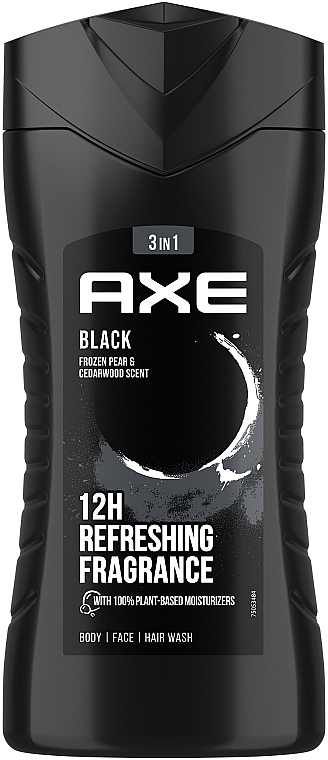 УЦЕНКА Гель для душа "Блек" - Axe Black Revitalizing Shower Gel * — фото N1