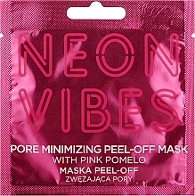 Парфумерія, косметика Маска для обличчя - Marion Neon Vibes Pore Minimizing Peel-off Mask
