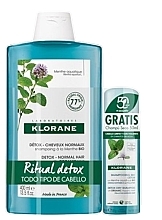 Набір - Klorane Ritual Detox Set (shm/400ml + dry/shm/50ml) — фото N1