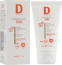 Солнцезащитный крем для лица SPF 50+ - Dermophisiologique Chrono Age Sun — фото N4