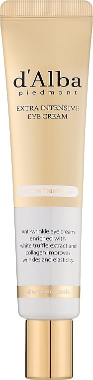 Интенсивный восстанавливающий крем для век - D'Alba White Truffle Extra Intensive Eye Cream — фото N1