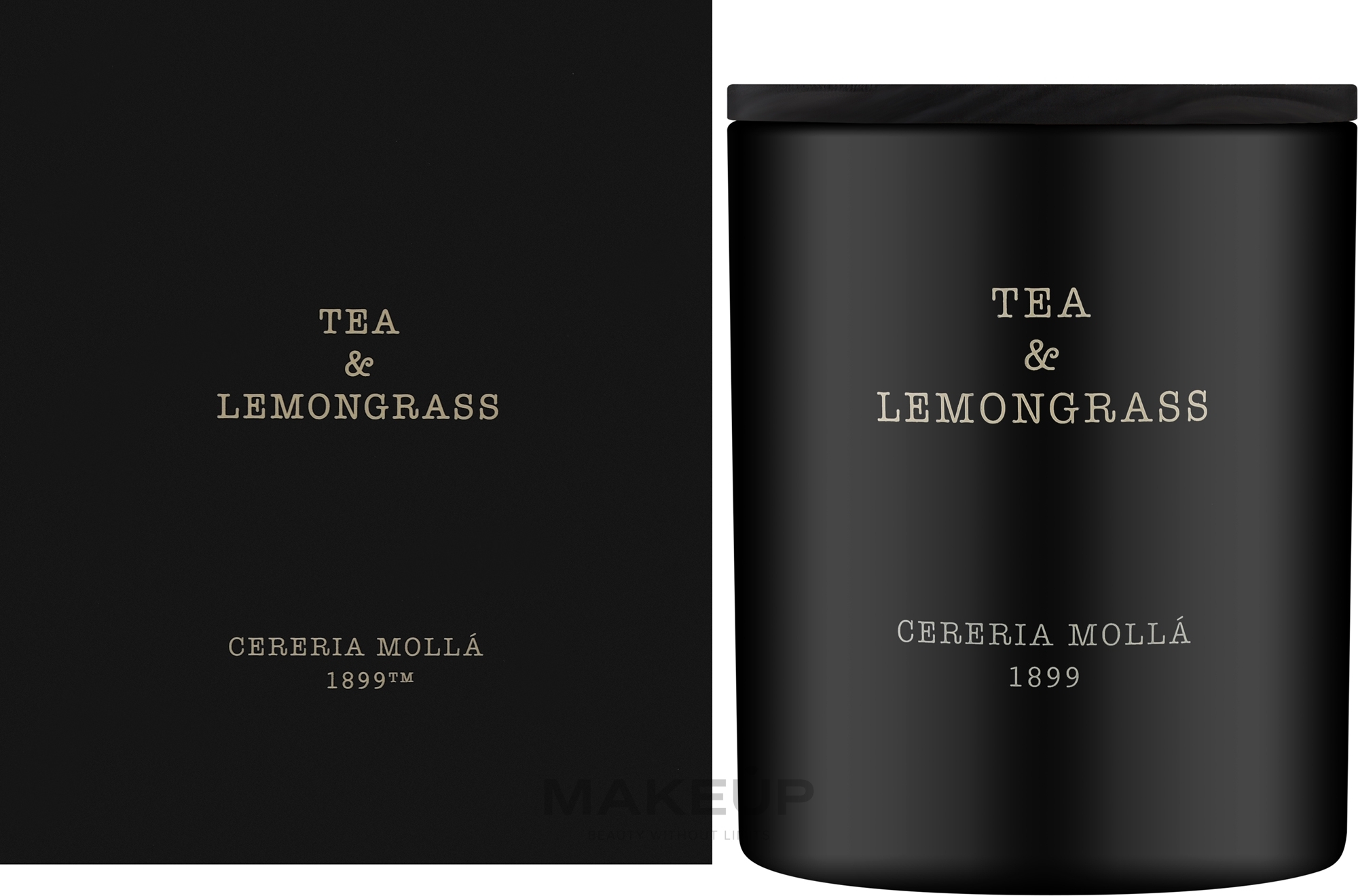 Cereria Molla Tea & Lemongrass - Ароматична свічка — фото 230g