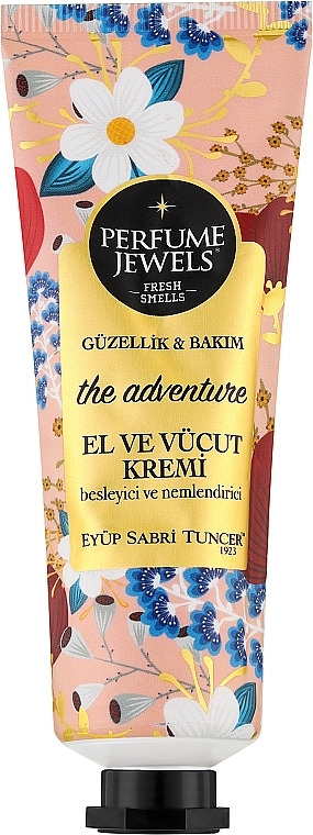 Парфюмированный крем для рук и тела с пчелиным воском и маслом ши - Eyup Sabri Tuncer The Adventure Cream — фото N1
