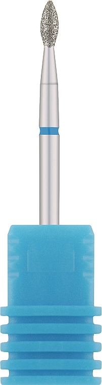 Фреза алмазна "Брунька" 257 023B, діаметр 2,3 мм, синя - Nail Drill — фото N1