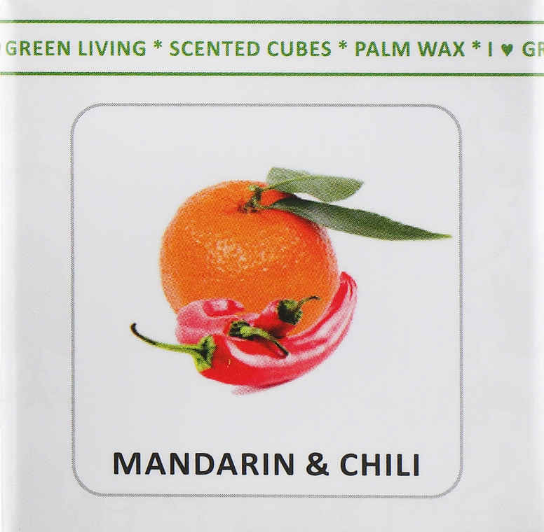 Аромакубики "Мандарин і чілі" - Scented Cubes Mandarin And Chili — фото N2