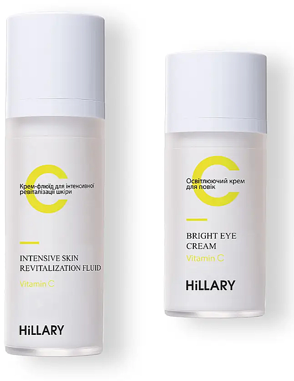 Набор «С витамином С» - Hillary Vitamin C (fluid/30ml + eye/cr/15ml) — фото N1