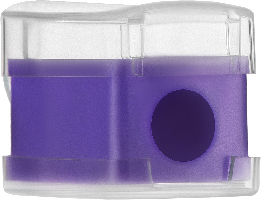 Точилка одинарная с крышкой, фиолетовая - Beauty LUXURY — фото N1