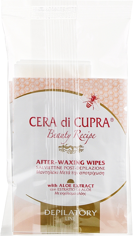 Полоски для депиляции лица для чувствительной кожи - Cera di Cupra — фото N2