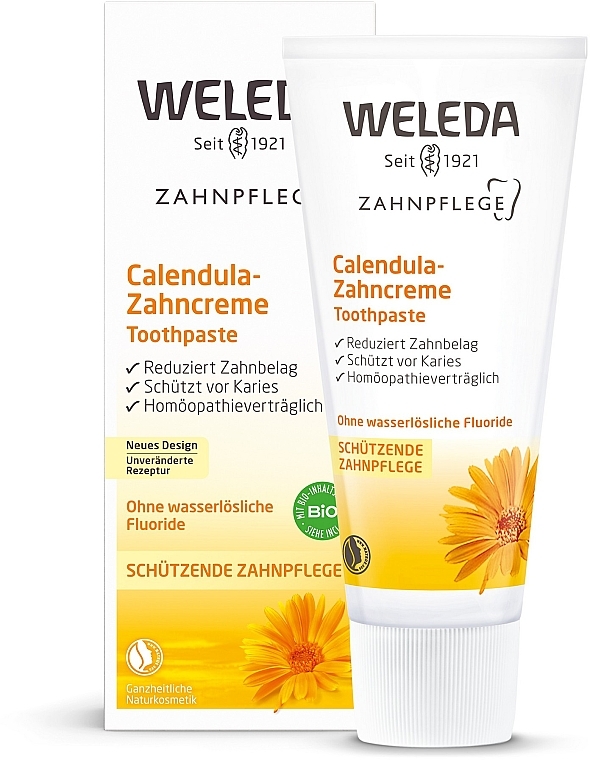 Зубна паста - Weleda Calendula-Zahncreme — фото N2