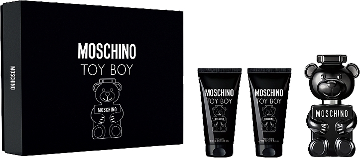 Moschino Toy Boy - Набор (edp/50ml + sh/gel/50ml + ash/balm/50ml) — фото N1