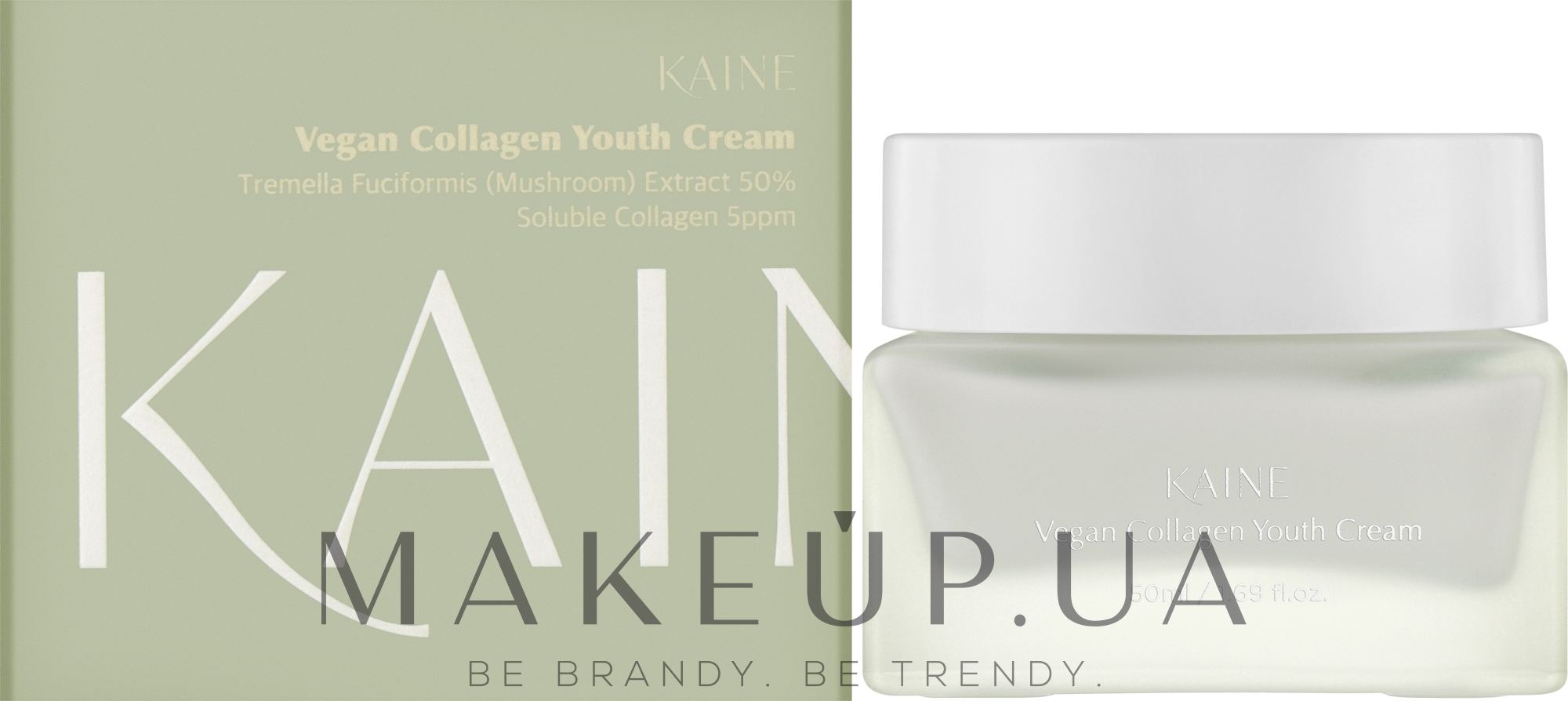 Омолаживающий крем для лица с веганским коллагеном - Kaine Vegan Collagen Youth Cream — фото 50ml