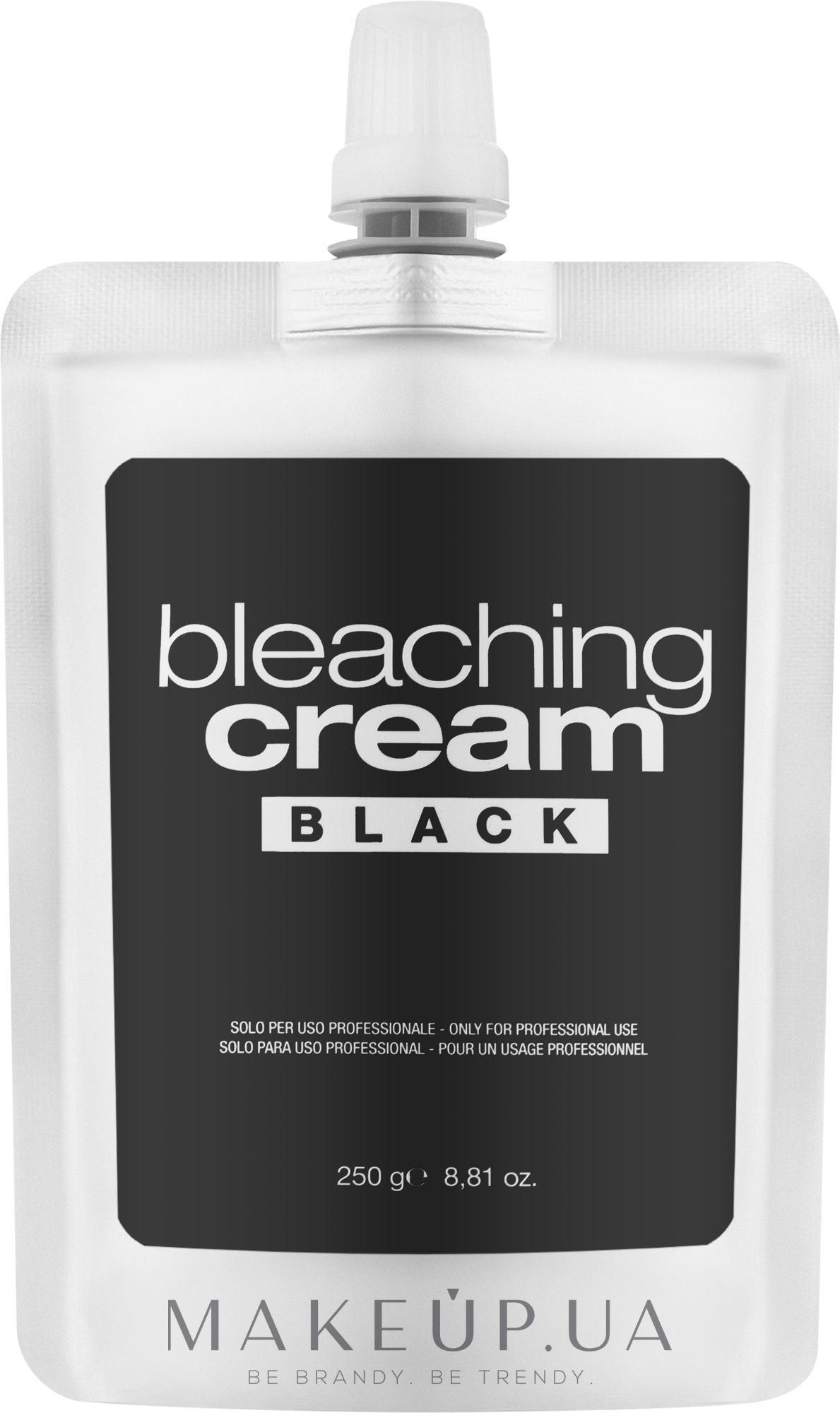 Черный осветляющий крем для волос - Trendy Hair Black Bleaching Cream — фото 250ml