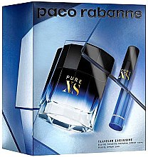 Paco Rabanne Pure XS - Набір (edt/100ml + edt/mini/20ml) — фото N1