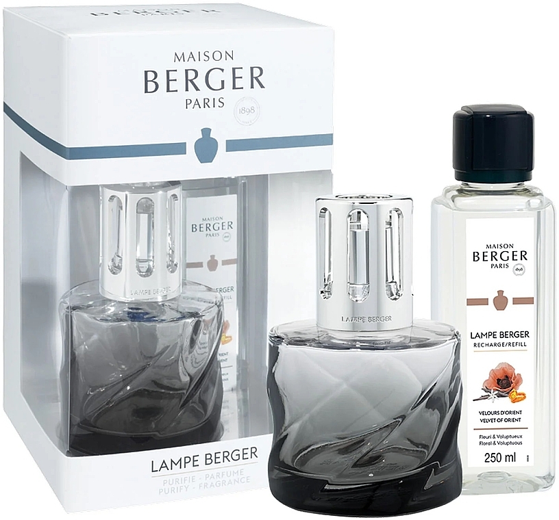 Maison Berger Velvet of Orient - Набір (lamp/1pcs + refill/250ml) — фото N1