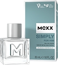 Mexx Simply For Him Eau De Toilette - Туалетна вода — фото N4