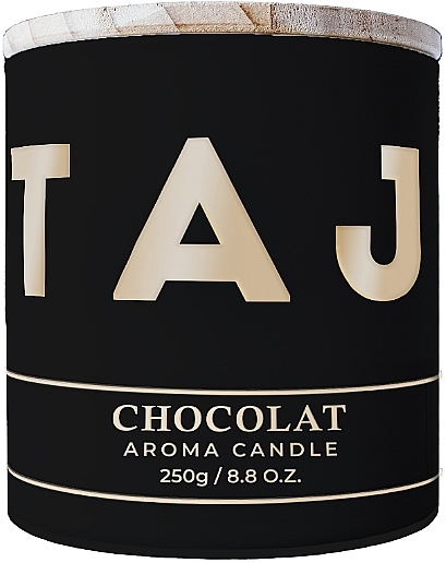 Ароматическая свеча "Chocolat" - Taj Max Aroma Candle — фото N1