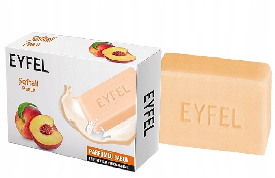 Парфумоване мило "Персик" - Eyfel Perfumed Soap Peach — фото N1