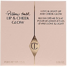 Румяна и тинт для губ - Charlotte Tilbury Pillow Talk Lip & Cheek Glow — фото N3