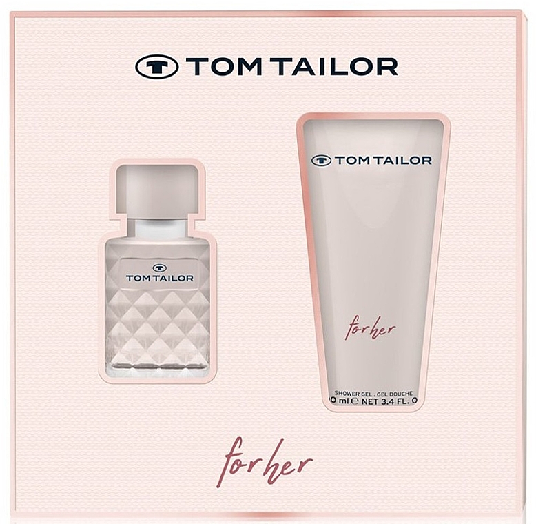 Tom Tailor For Her - Набор (edt/30ml + sh/gel/100ml) — фото N1