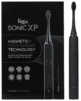 Система відбілювання зубів - Polished London Sonic XP Electric Toothbrush Black — фото N1