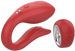 Вібратор для пар червоний - Dream Toys Red Revolution Pandora — фото N2