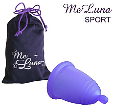 Парфумерія, косметика Менструальна чаша з кулькою, розмір XL, фіолетова - MeLuna Classic Menstrual Cup