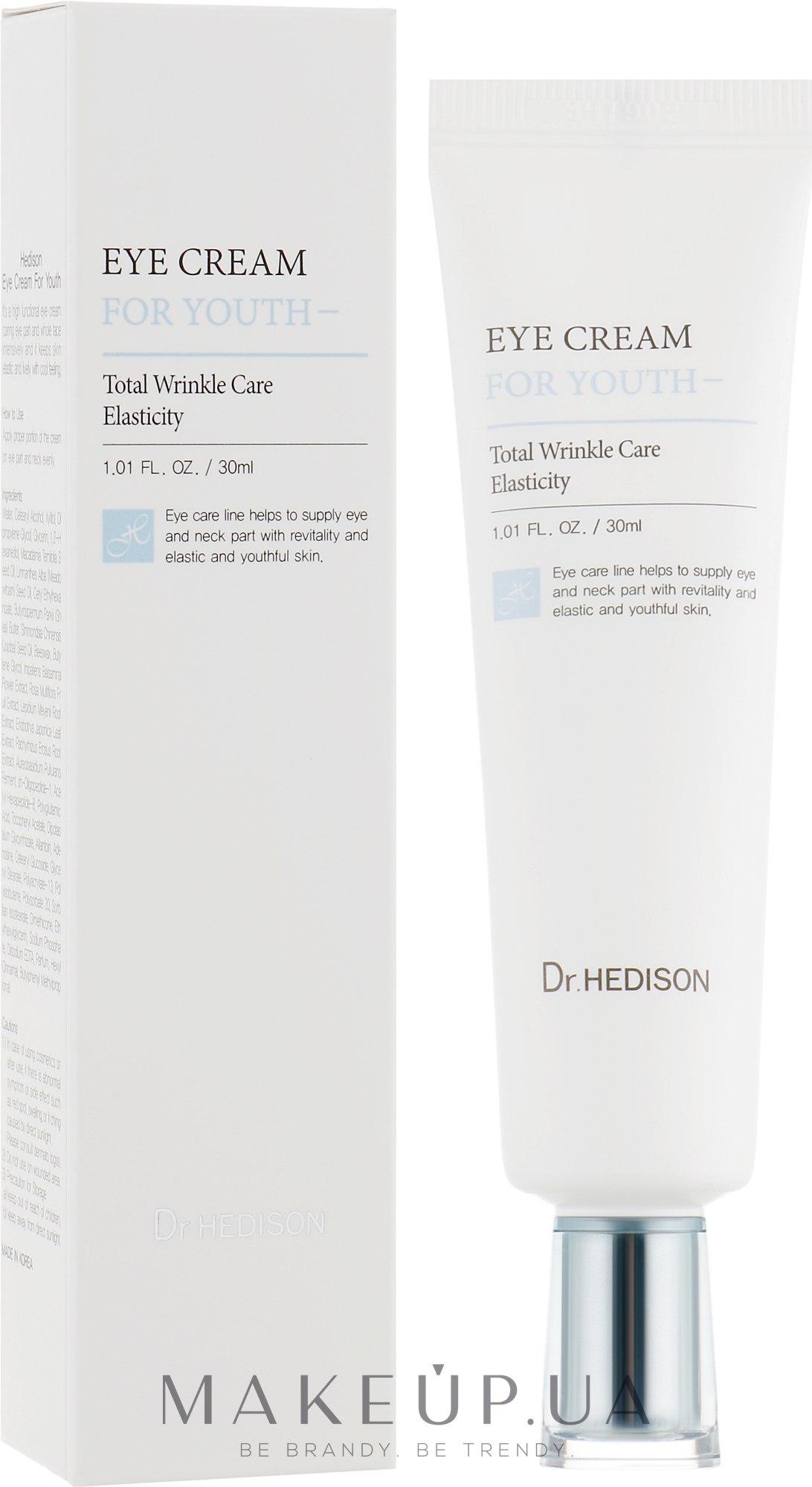 Крем для зони навколо очей - Dr.Hedison Eye Cream For Youth — фото 30ml