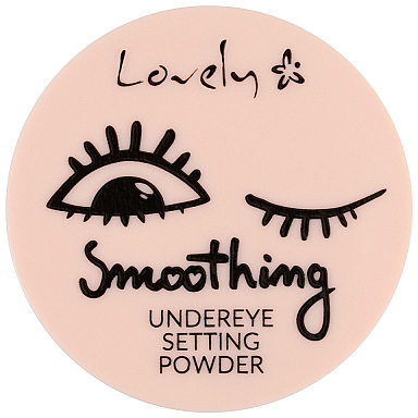 Пудра під очі - Lovely Under Eye Smoothing Setting Powder — фото N1