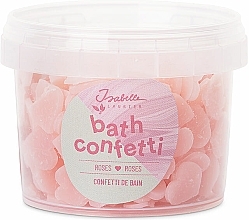 Рожеве конфетті для ванни "Roses" - Isabelle Laurier Bath Confetti — фото N1