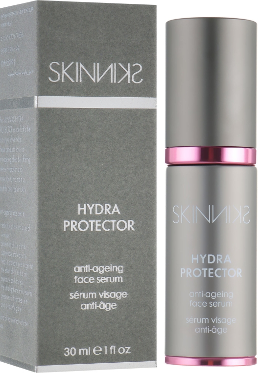 Зволожуюча антивікова сироватка для обличчя - Skinniks Hydra Protector Anti-ageing Face Serum